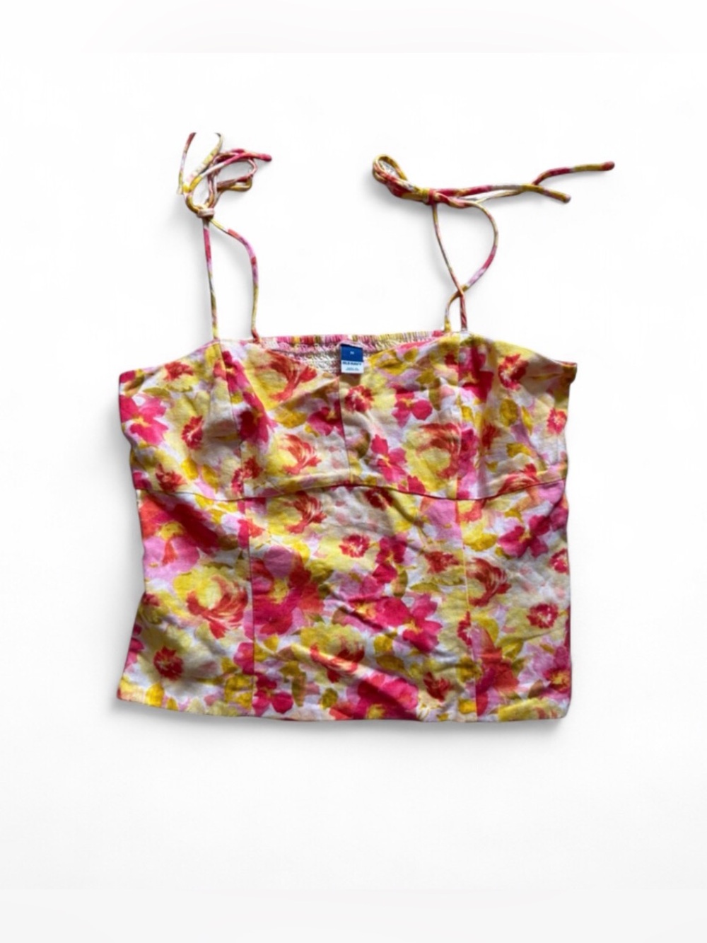 Old navy linen crop top